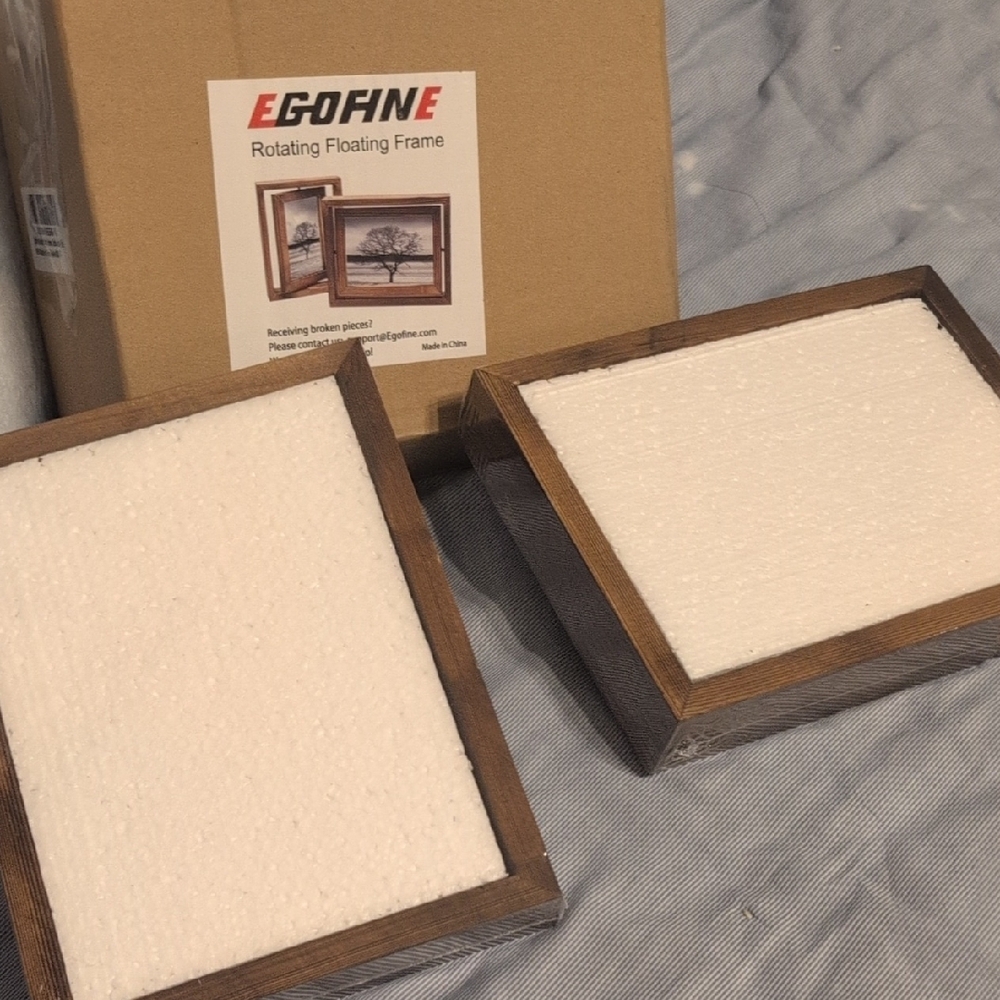 Brown Rotating Floating Frame - Picture 3 of 4